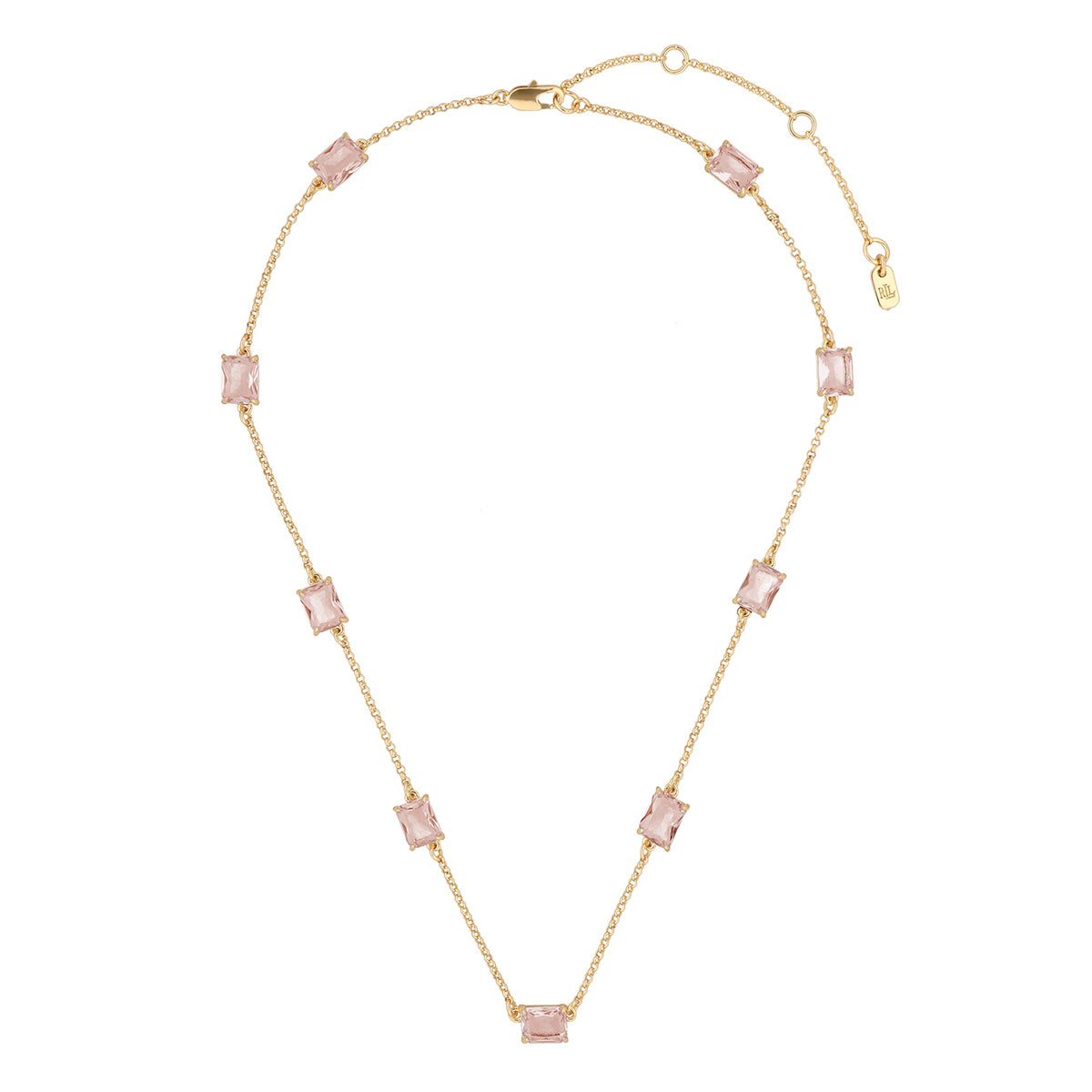 Collar Ralph Lauren Color Dorado Forma Rectangular 14N00802