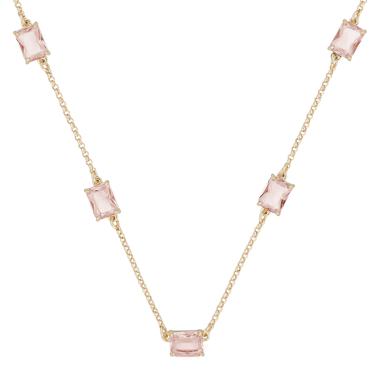 Collar Ralph Lauren Color Dorado Forma Rectangular 14N00802