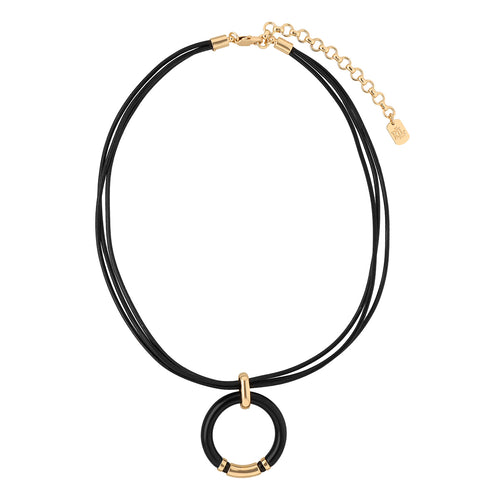 COLLAR COLOR  DORADO, RALPH LAUREN, FORMA CIRCULAR  TIPO CORTO CON CAREY, CIERRE TIPO PINZA AJUSTABLE , FAMILIA PARK ROW RECOLOR, CONTENIDO 1 COLLAR