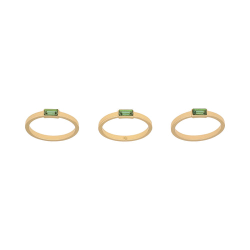 SET ANILLOS RALPH LAUREN COLOR DORADO PARA MUJER 14R00071