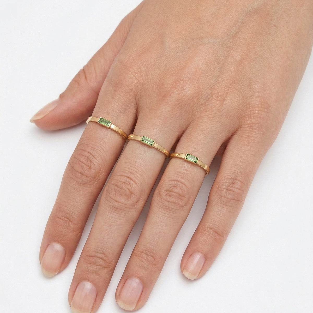 SET ANILLOS RALPH LAUREN COLOR DORADO PARA MUJER 14R00071
