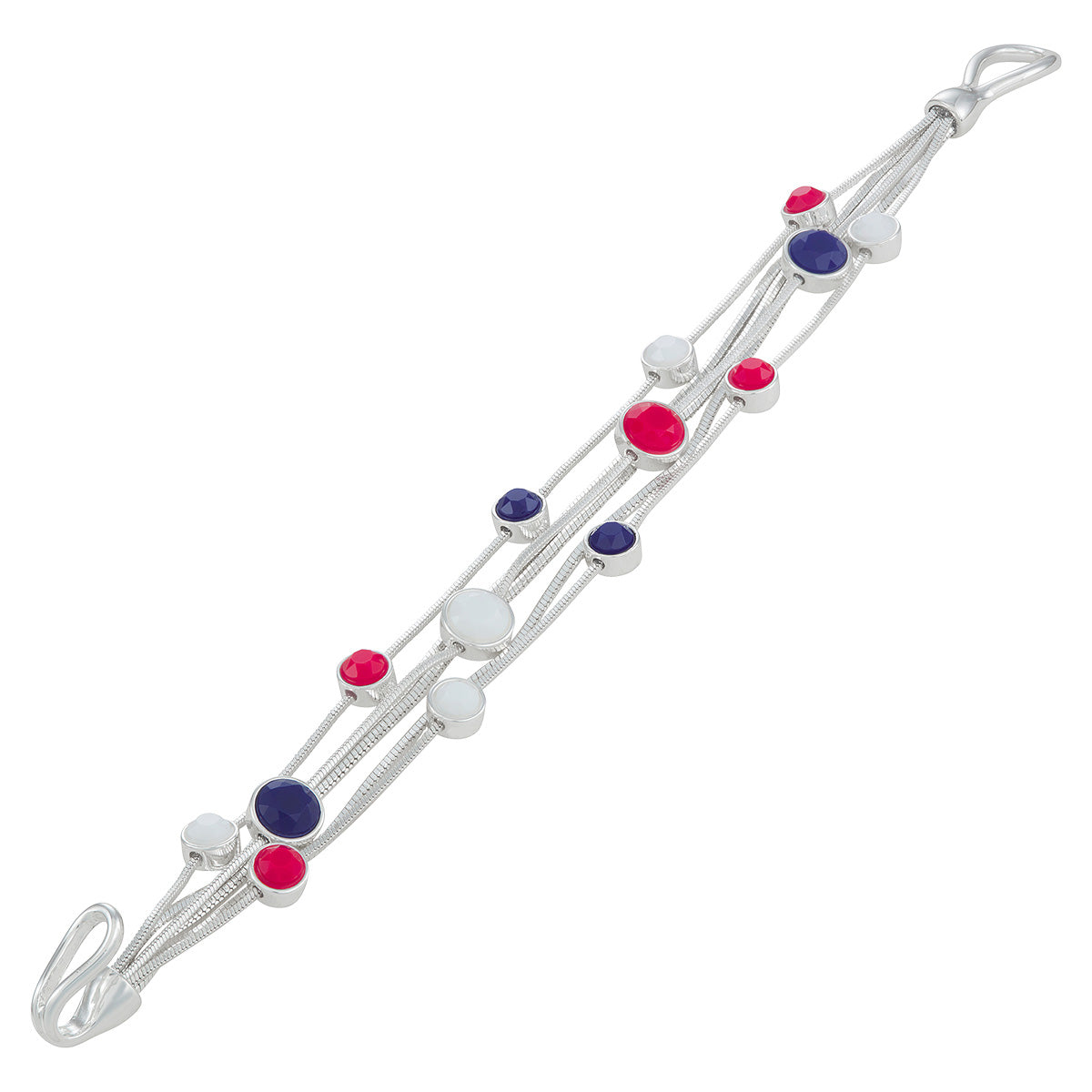 PULSERA NAPIER NAUTICAL TIES PLATA