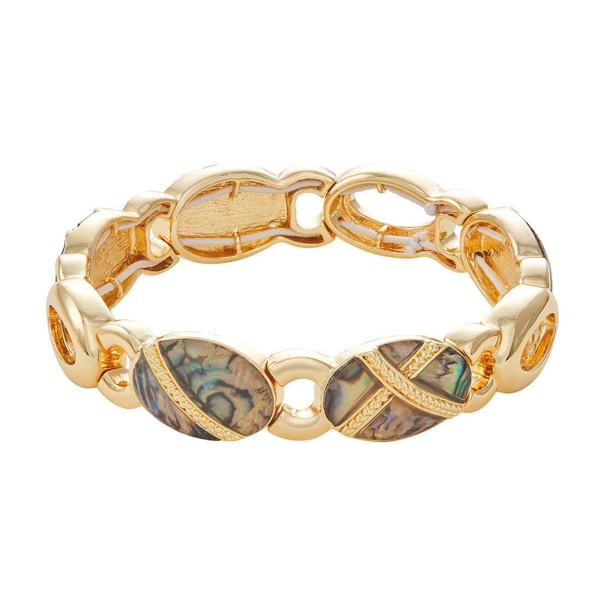 PULSERA NAPIER SWEET ABALONE ORO