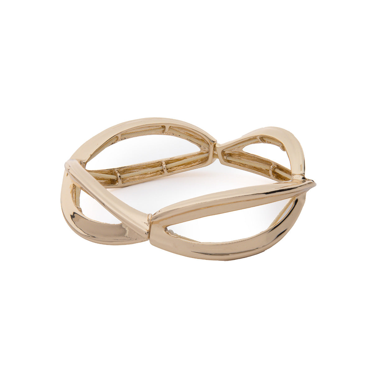 PULSERA NAPIER TWISTED PETALS ORO