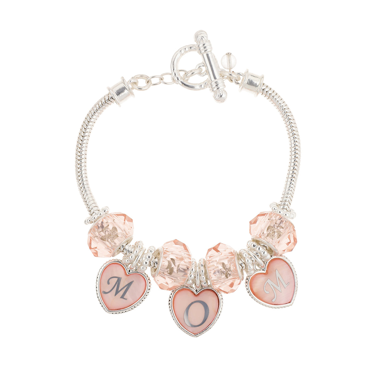 BOX PULSERA NAPIER COLOR plateado FORMA CORAZON 17B01821