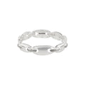 PULSERA NAPIER COLOR PLATEADO FORMA OVALADA 17B01849