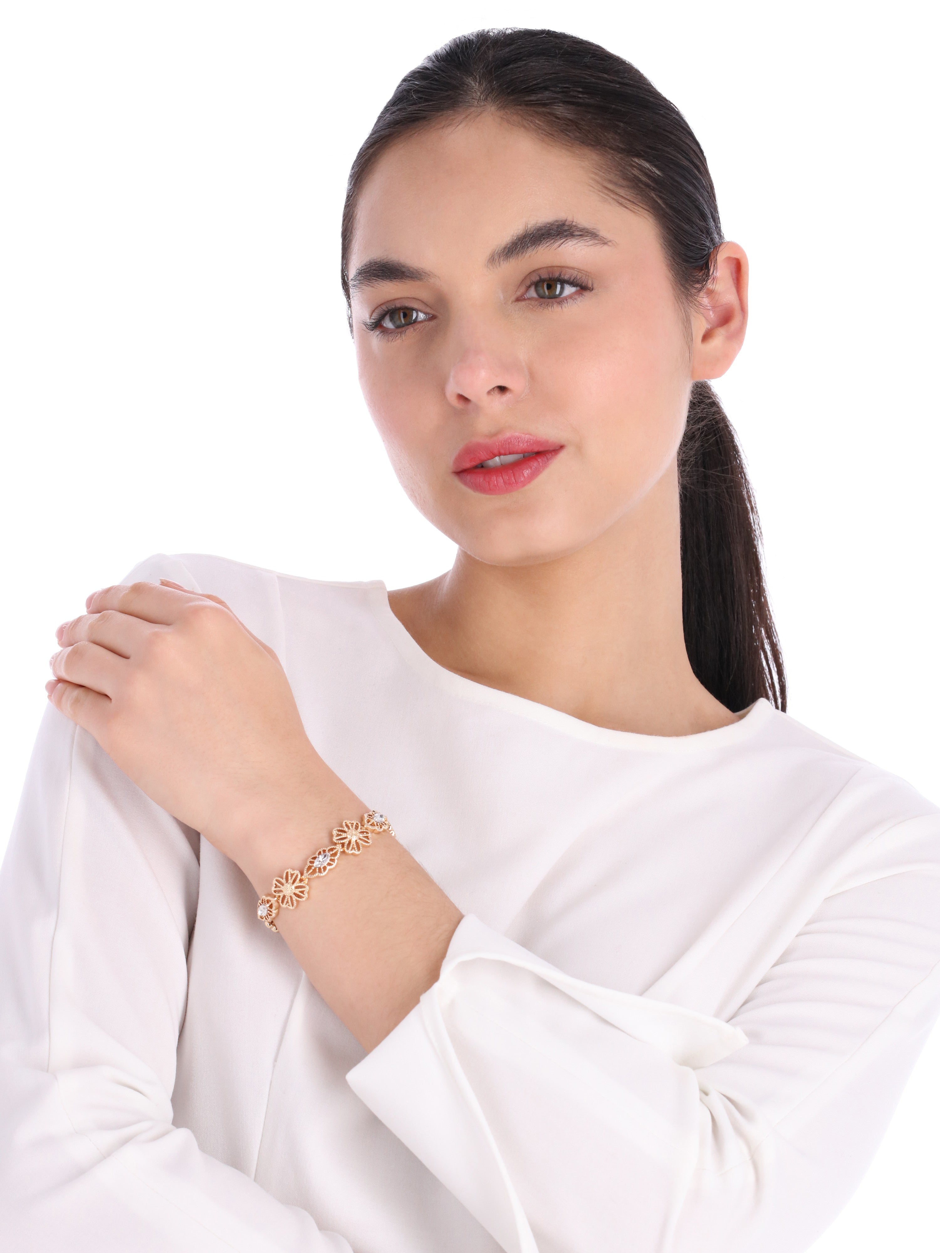 BOX PULSERA NAPIER COLOR dorado FORMA CADENA 17B01901