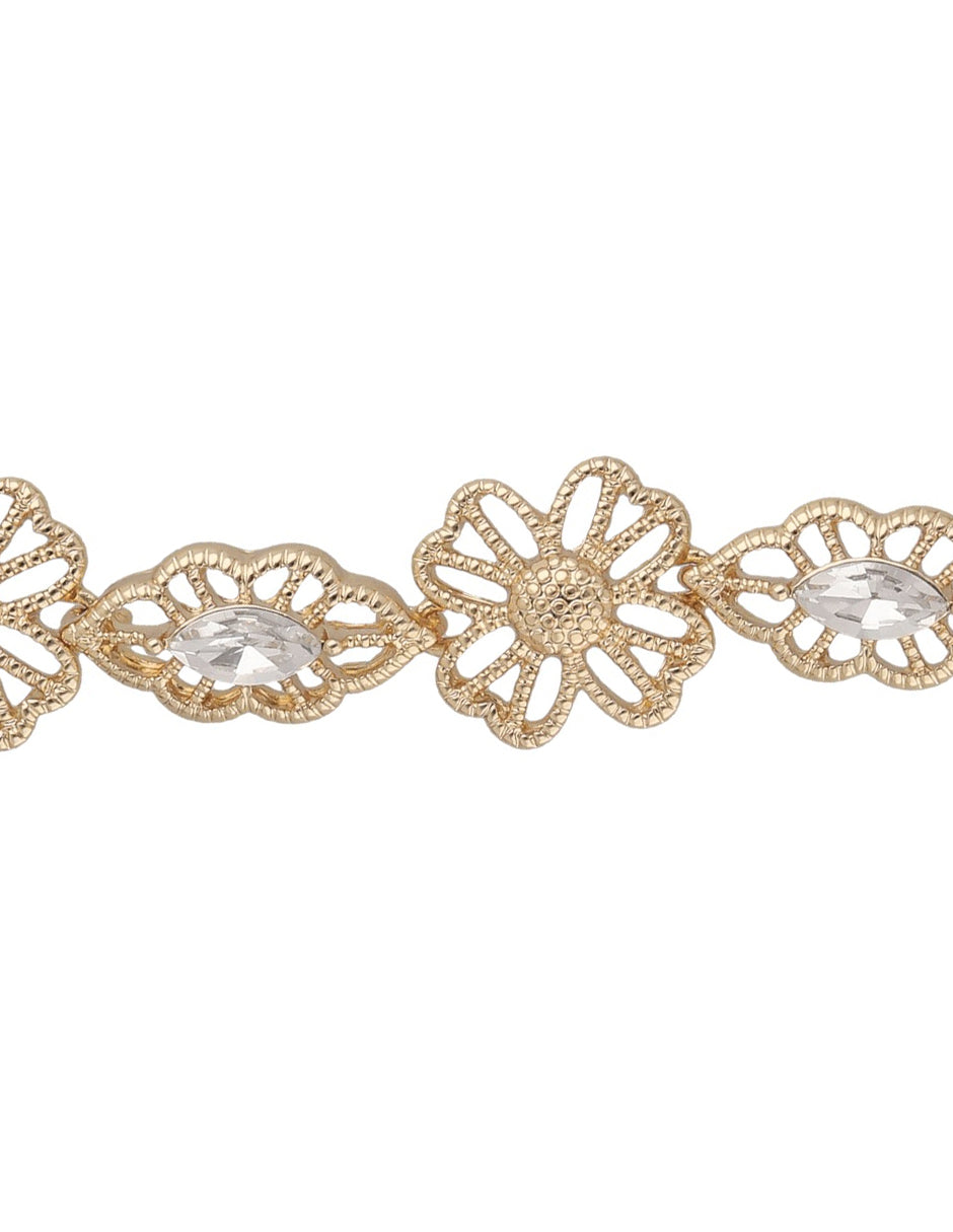 BOX PULSERA NAPIER COLOR dorado FORMA CADENA 17B01901
