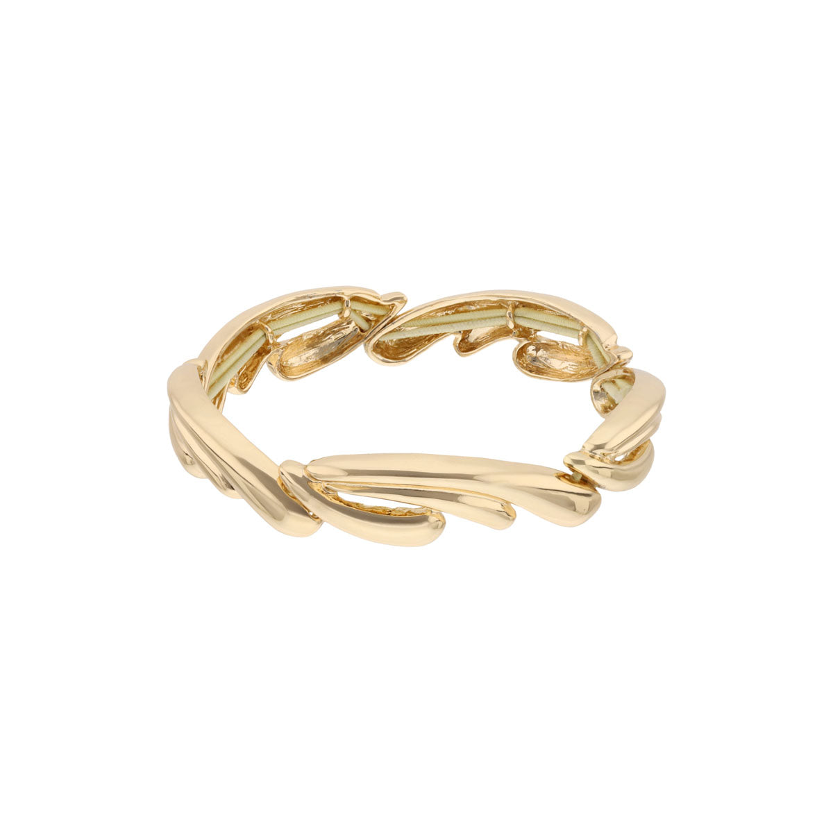 PULSERA NAPIER BR 7.25IN GOLDEN WAVES STR - GLD DORADO