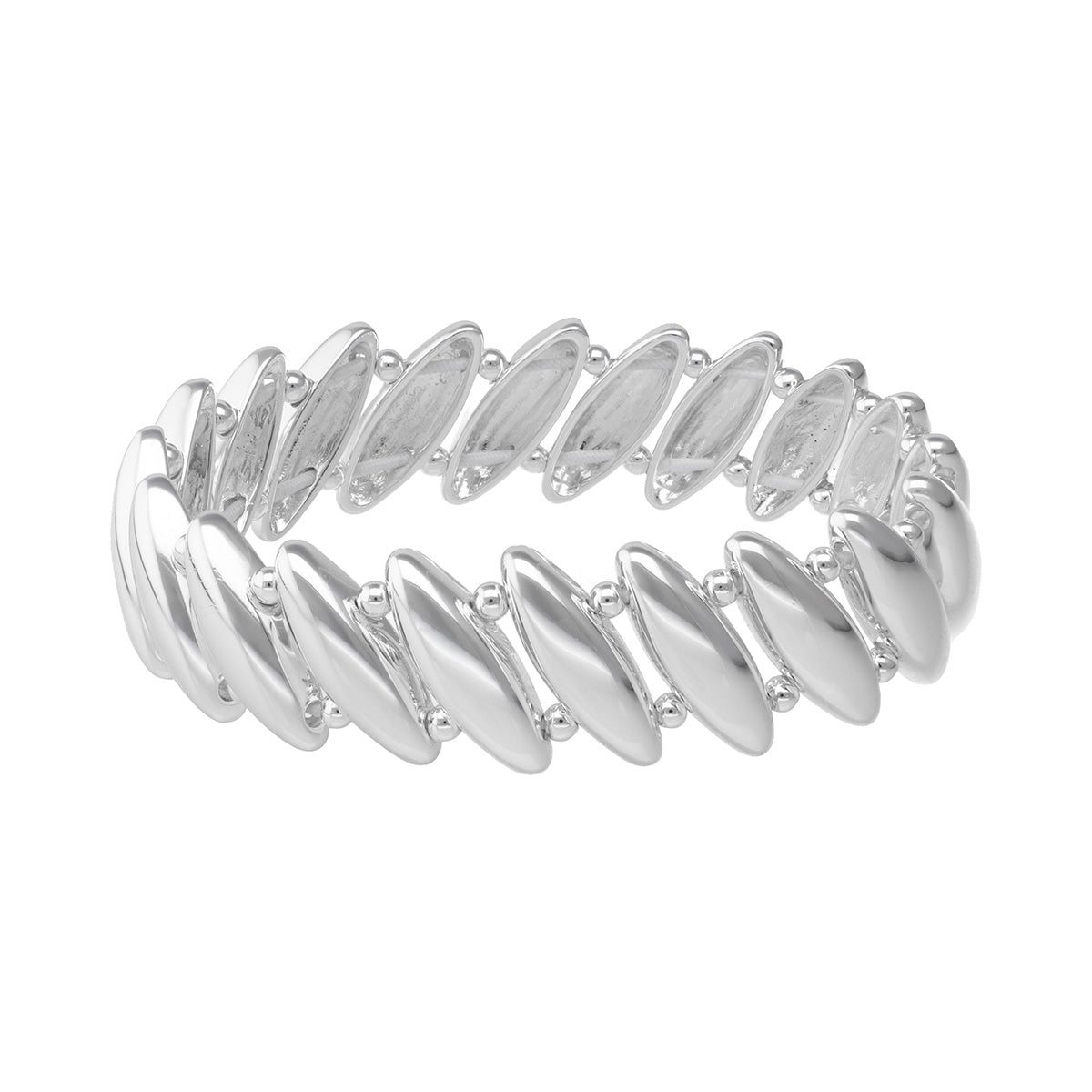 PULSERA NAPIER SILVER PATTERNS