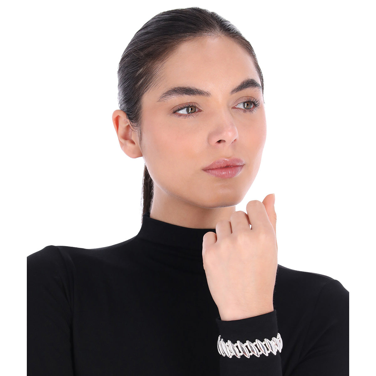 PULSERA NAPIER SILVER PATTERNS