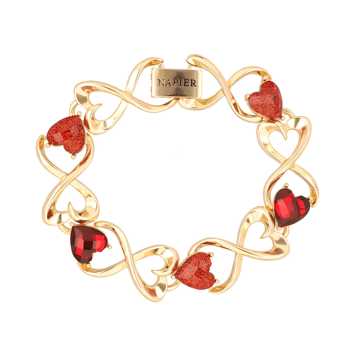 PULSERA NAPIER LOVE HEARTS SIAM