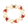 PULSERA NAPIER LOVE HEARTS SIAM