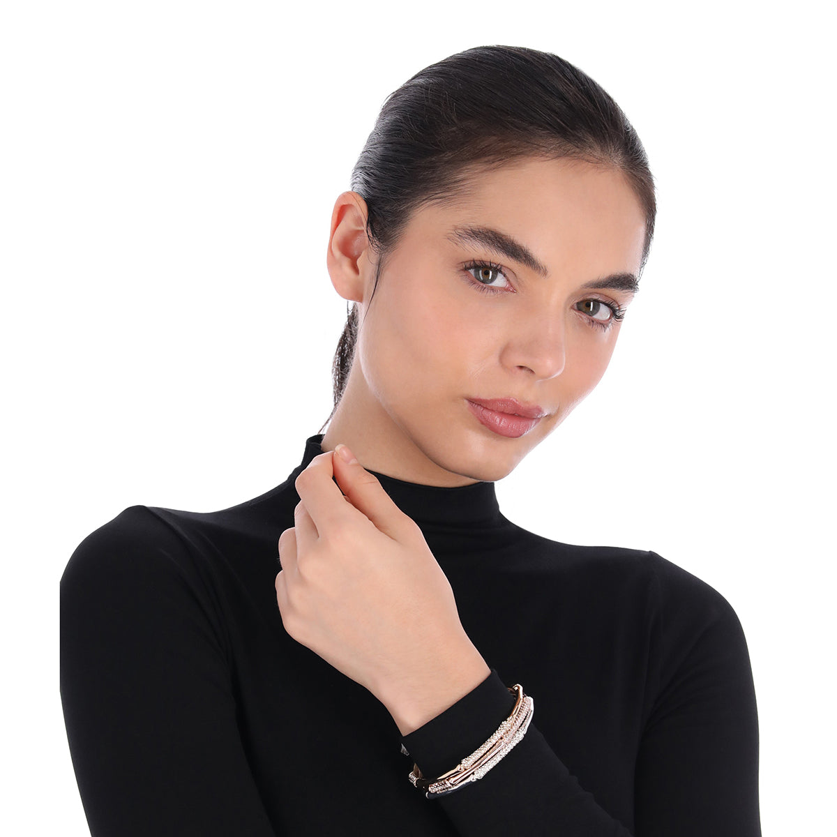 SET PULSERA NAPIER COLOR BITONO DIFERENTES DISEÃ‘OS 17B02184
