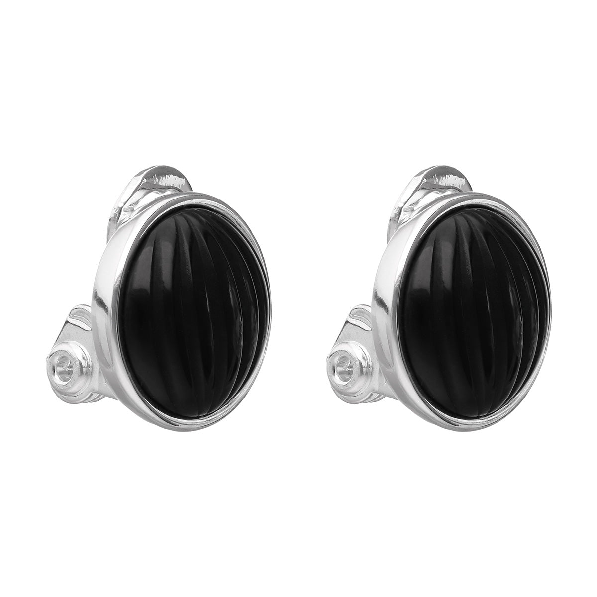 ARETES NAPIER MIDNIGHT BEADS NEGRO