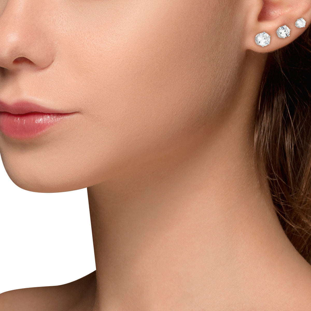 ARETES NAPIER A1 SOCIAL EAR PLATA