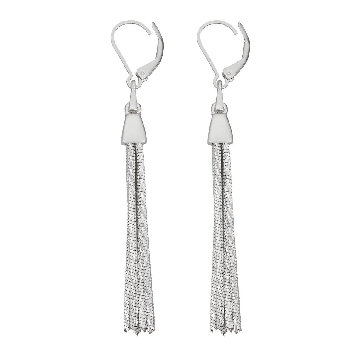 ARETES NAPIER COLOR PLATA FORMA COLGANTE 17G00303