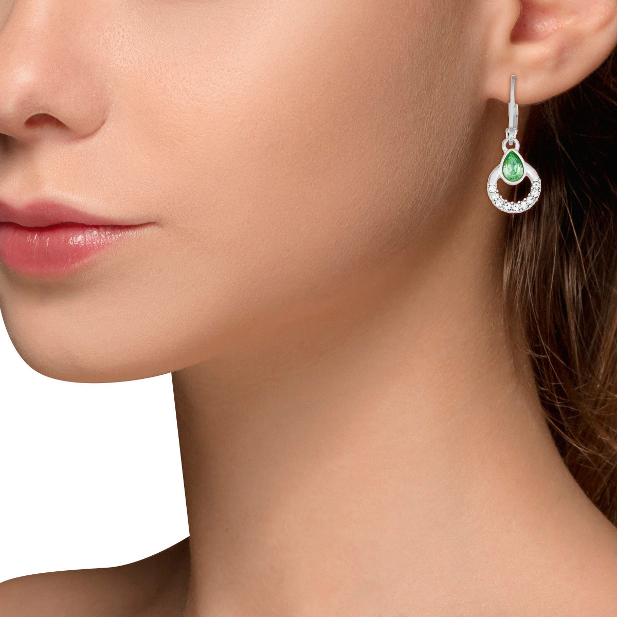 ARETES NAPIER SOCIAL CLR EAR F1 PLATA