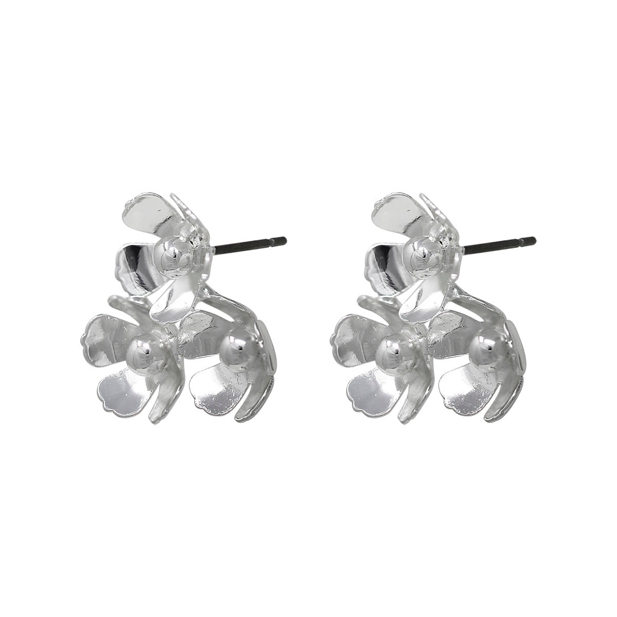 ARETES NAPIER A2 METAL EARS PLATA