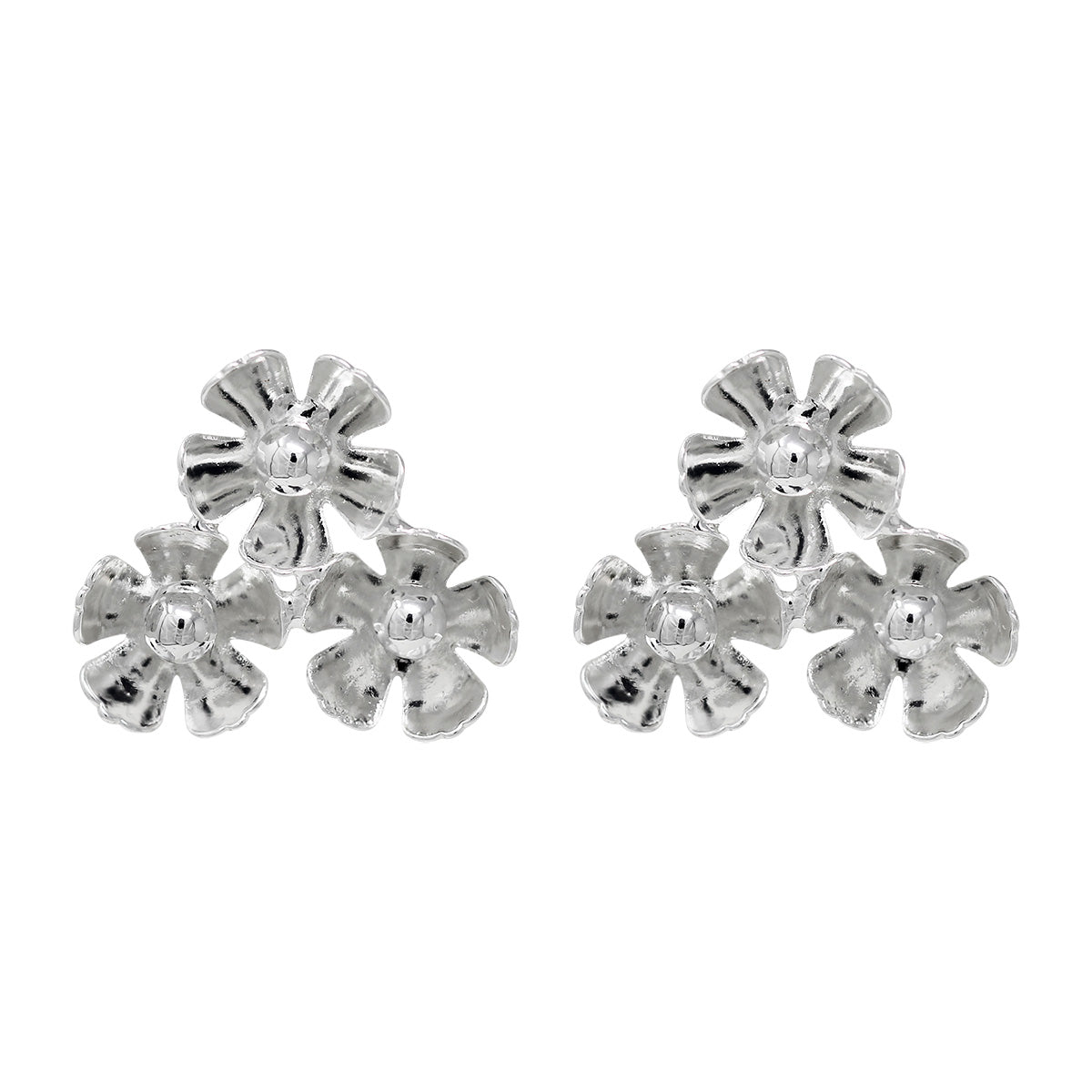 ARETES NAPIER A2 METAL EARS PLATA