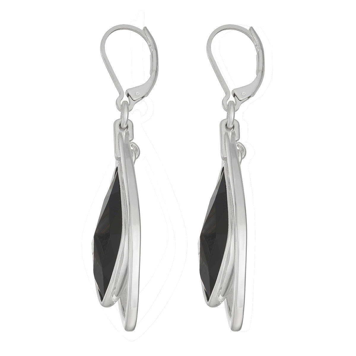ARETES NAPIER SEASONAL LOOPS BLK PLATA