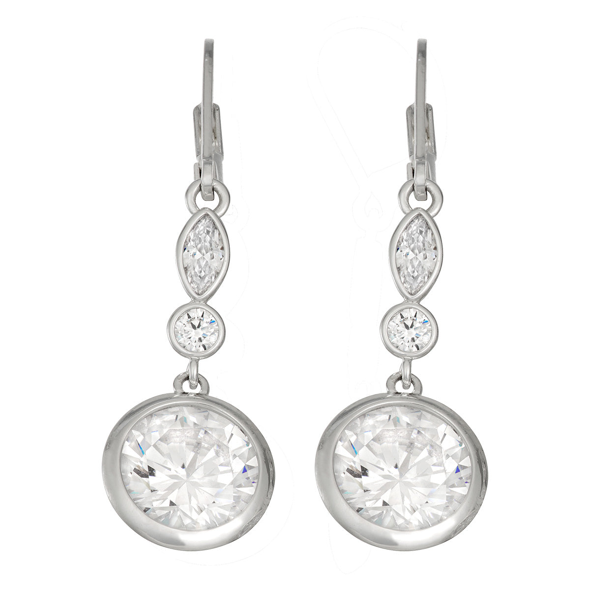 ARETES NAPIER N2 SOCIAL CLR EAR PLATA