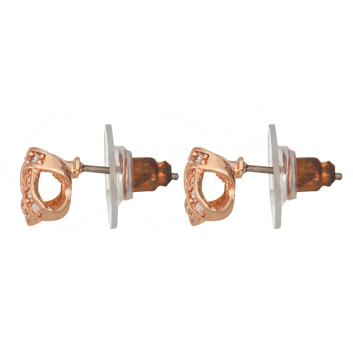 ARETES NAPIER N2 SOCIAL CLR EAR ORO ROSA