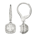 ARETES NAPIER COLOR plata FORMA HUGGIE 17G01315