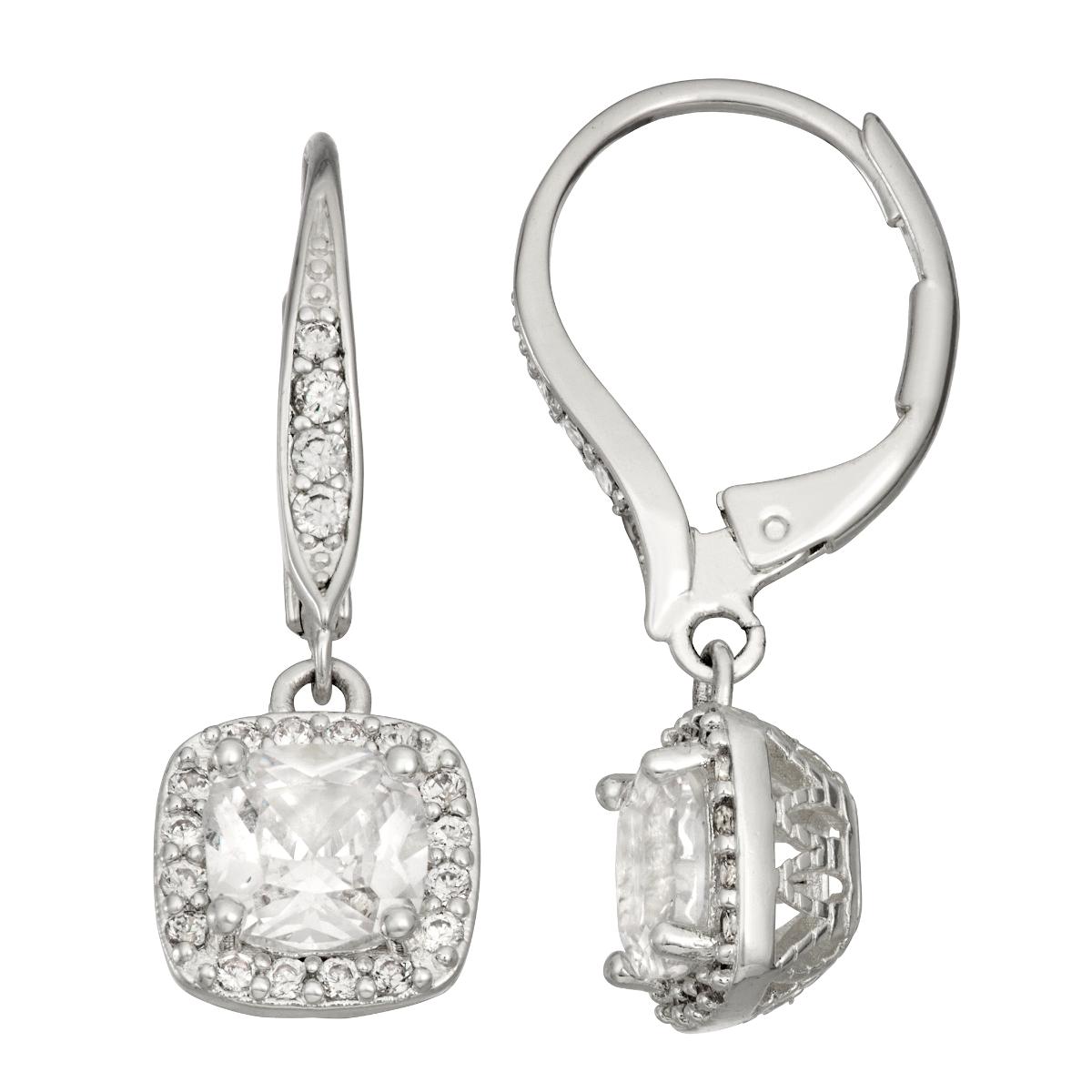 ARETES NAPIER COLOR plata FORMA HUGGIE 17G01315