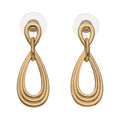 ARETES NAPIER COLOR oro FORMA COLGANTE DOBLE 17G01506