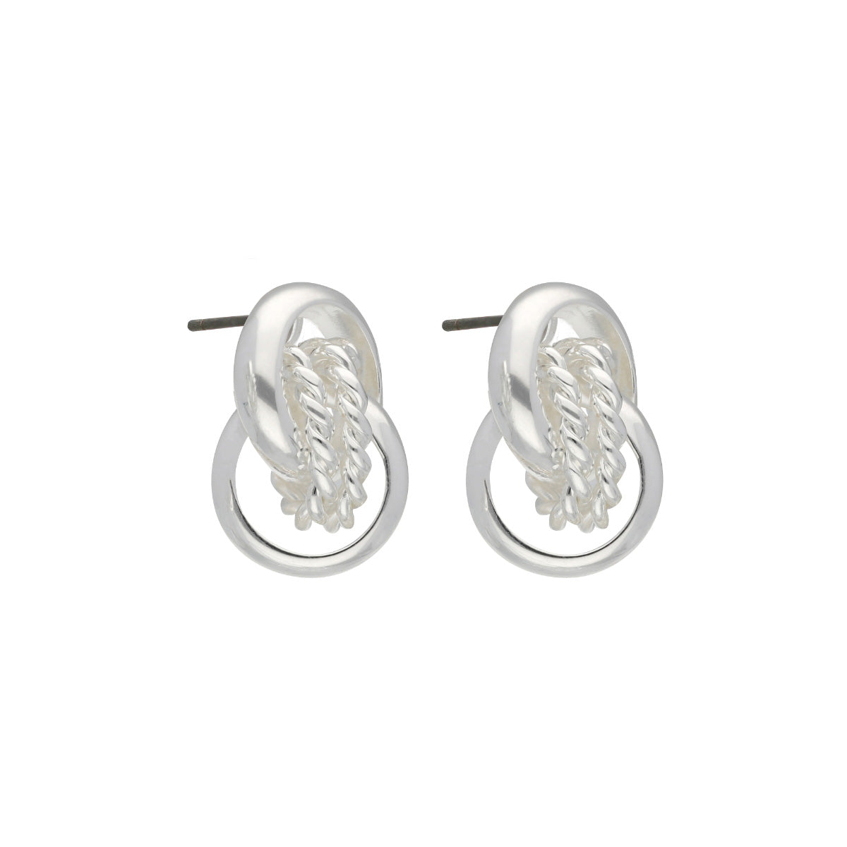 ARETES NAPIER METAL EARS A2 PLATA