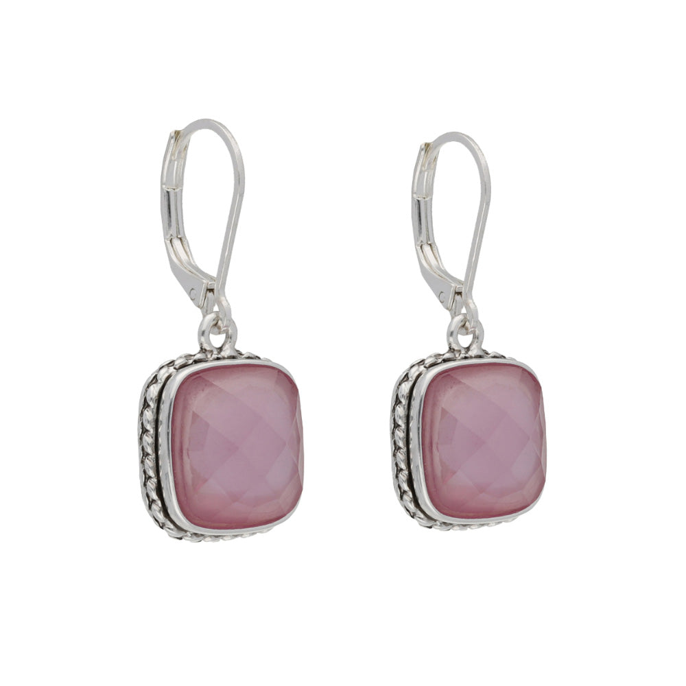 ARETES NAPIER COLOR plata FORMA COLGANTE 17G01619