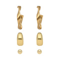 ARETES NAPIER METAL EARS A3 ORO