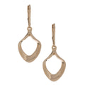 ARETES NAPIER TWISTED PETALS ORO