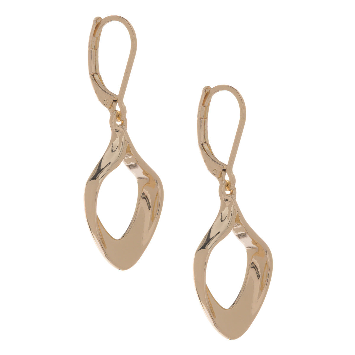 ARETES NAPIER TWISTED PETALS ORO
