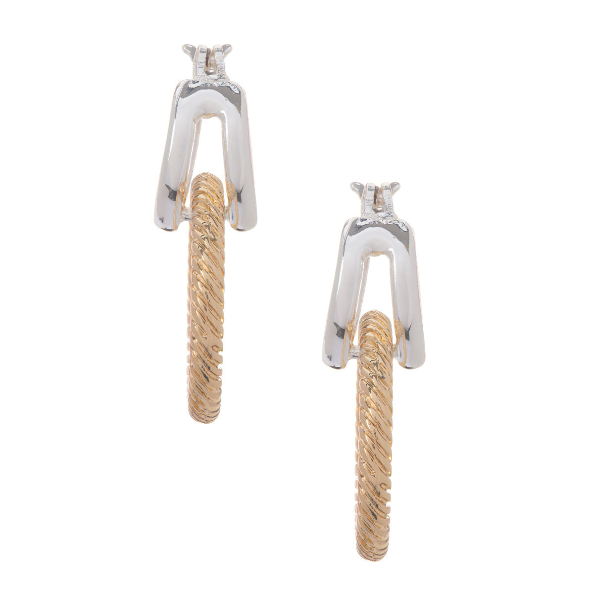 ARETES NAPIER METAL EARS A2 BITONO