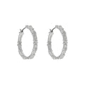 ARETES NAPIER SOCIAL CZ EARS A1 PLATA
