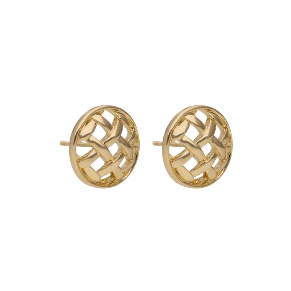 ARETES NAPIER COLOR dorado FORMA CIRCULAR 17G02269