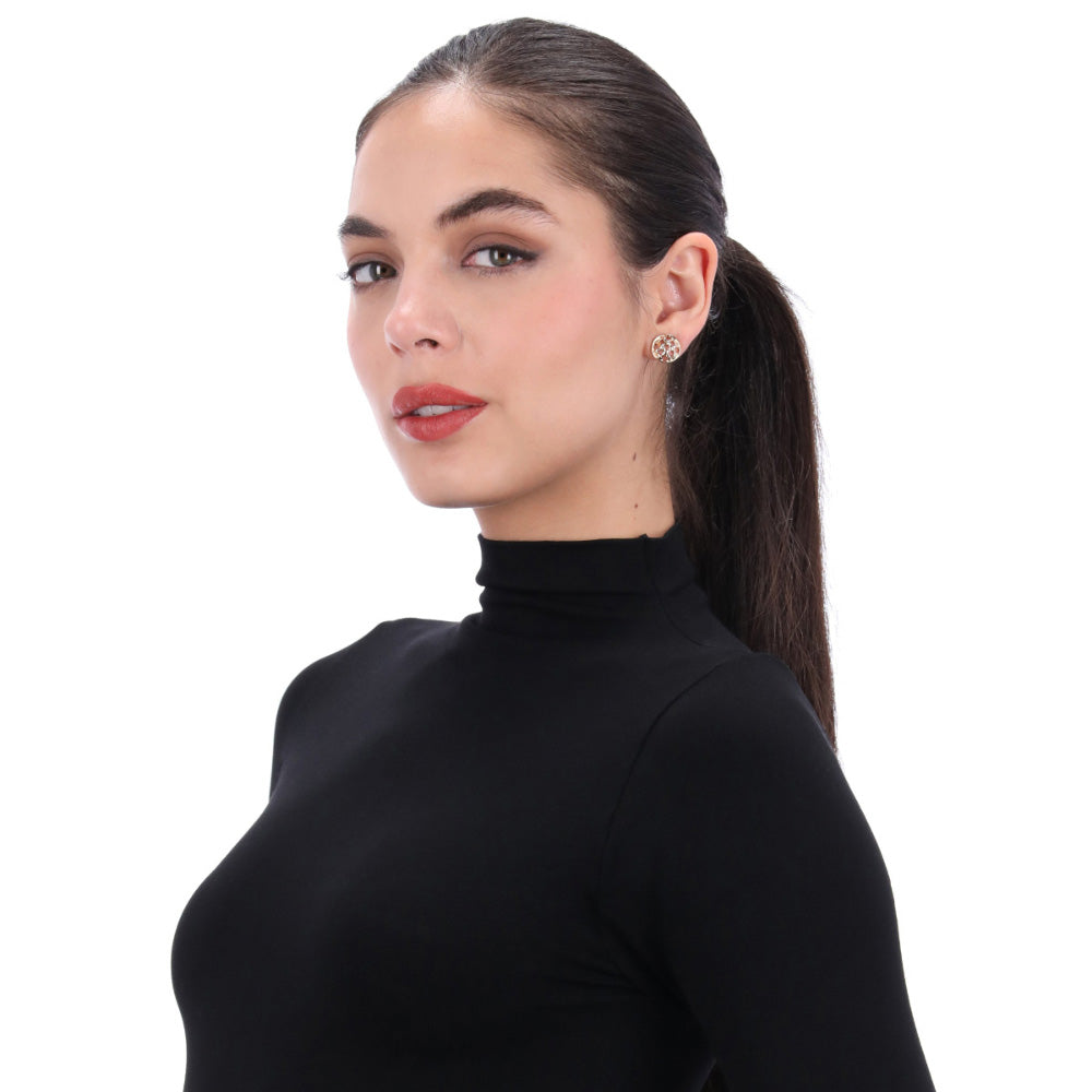 ARETES NAPIER COLOR dorado FORMA CIRCULAR 17G02269