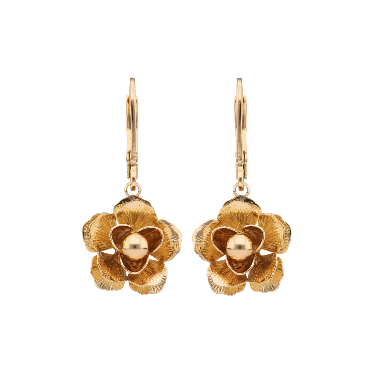ARETES NAPIER COLOR dorado FORMA FLOR 17G02876