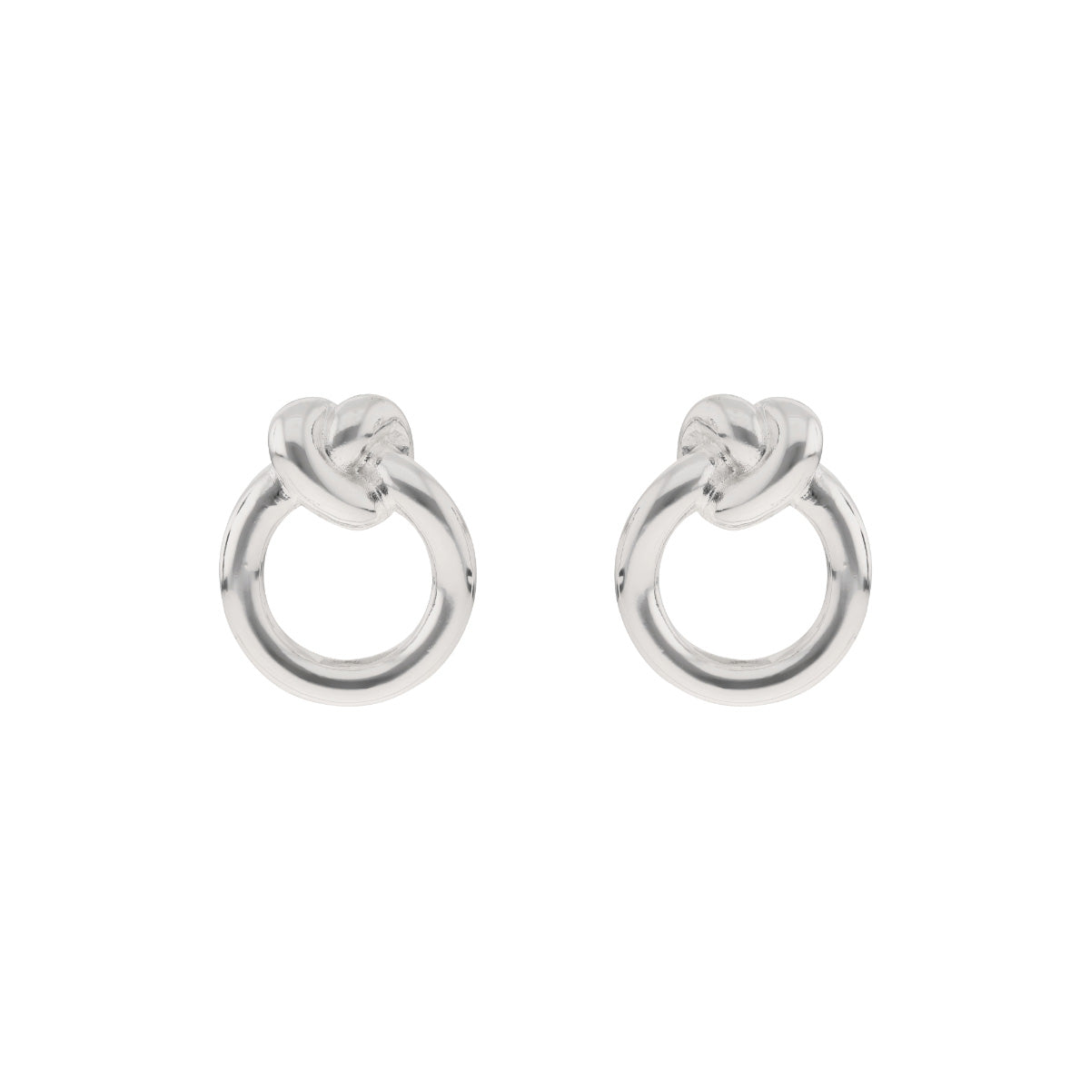 ARETES NAPIER COLOR plateado FORMA CIRCULAR 17G02904