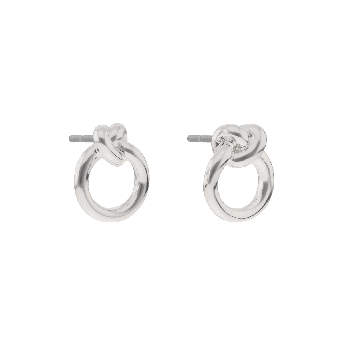 ARETES NAPIER COLOR plateado FORMA CIRCULAR 17G02904