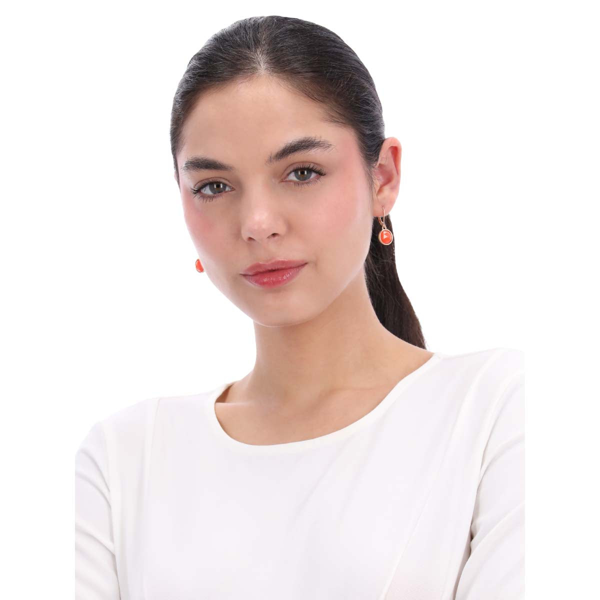 ARETES NAPIER COLOR dorado FORMA CIRCULAR 17G03042