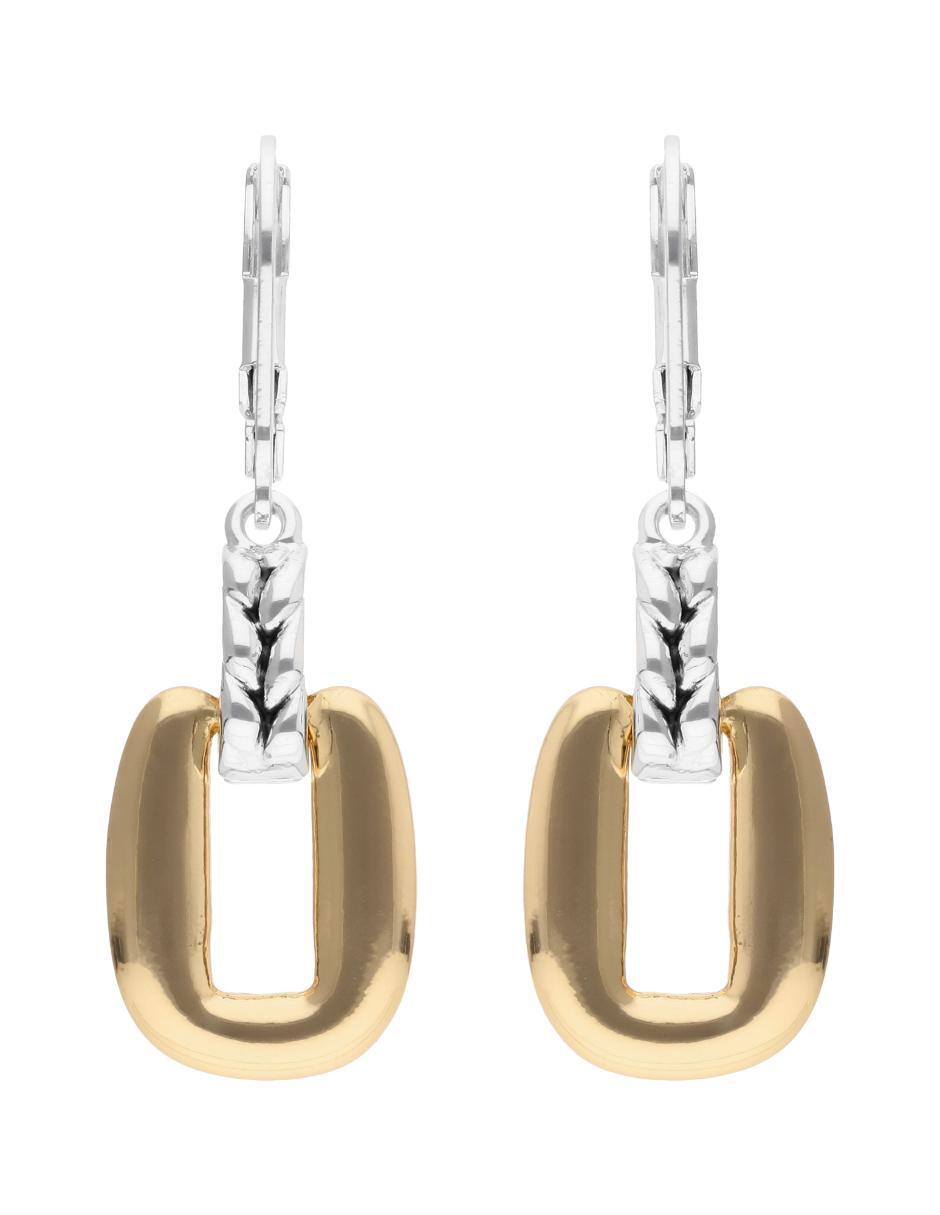ARETES NAPIER COLOR tritono FORMA CUADRADA 17G03060