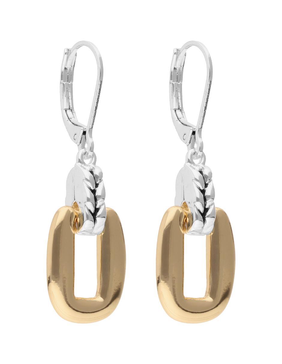 ARETES NAPIER COLOR tritono FORMA CUADRADA 17G03060