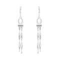 ARETES NAPIER COLOR plateado FORMA ONDULADA 17G03067