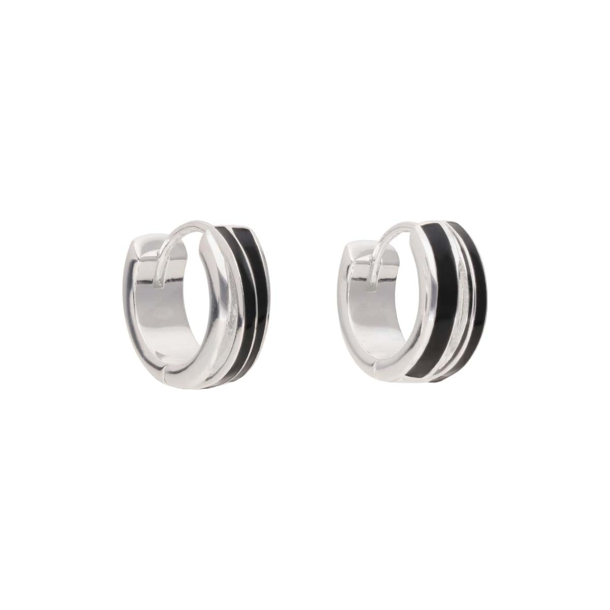 ARETES NAPIER COLOR PLATEADO FORMA CIRCULAR 17G03080