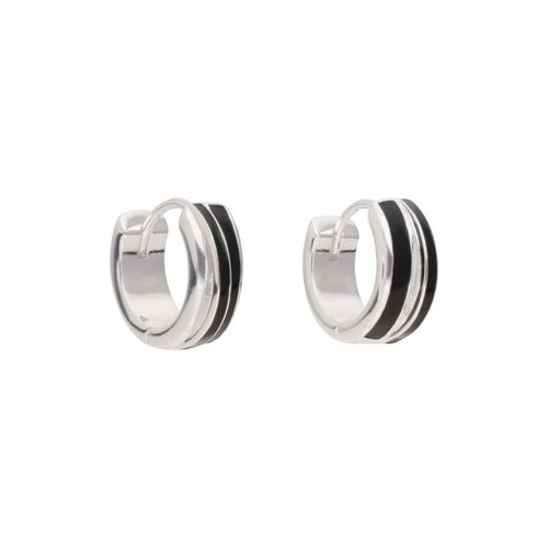 ARETES NAPIER COLOR PLATEADO FORMA CIRCULAR 17G03080