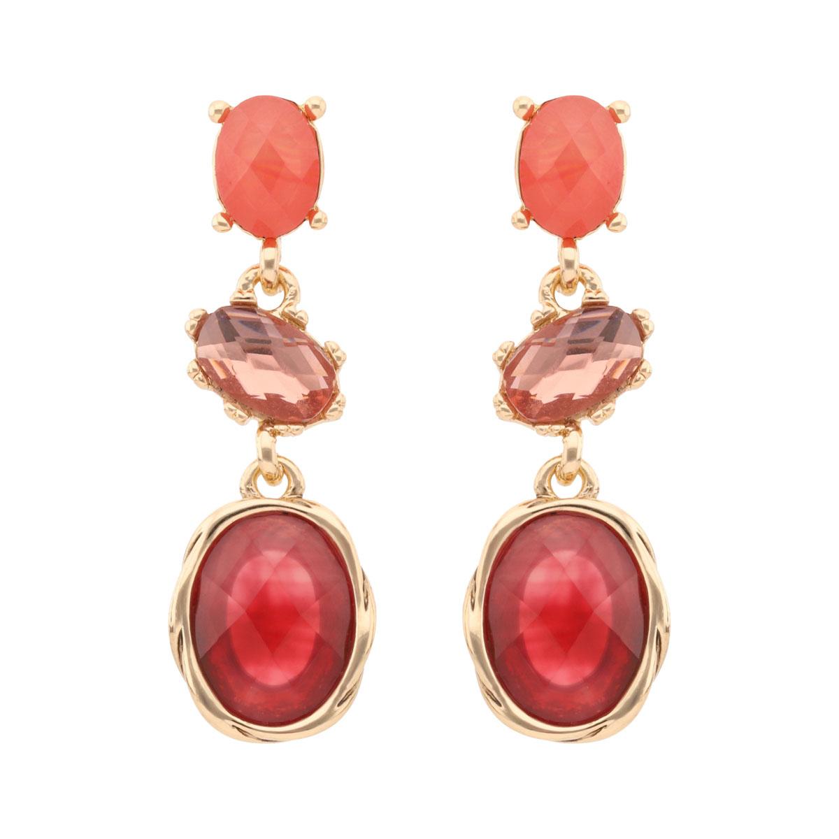 ARETES NAPIER COLOR dorado FORMA CIRCULAR 17G03143