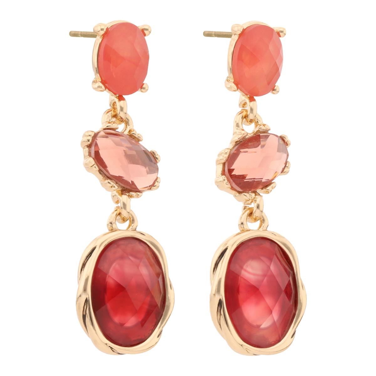 ARETES NAPIER COLOR dorado FORMA CIRCULAR 17G03143